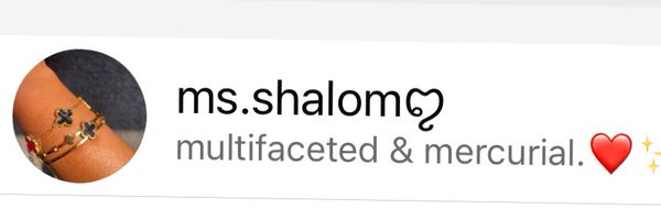 msshalom023 Profile Banner