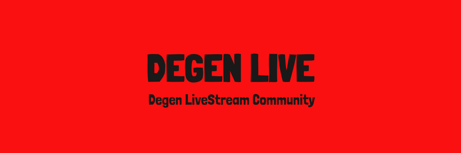 DegenLive banner