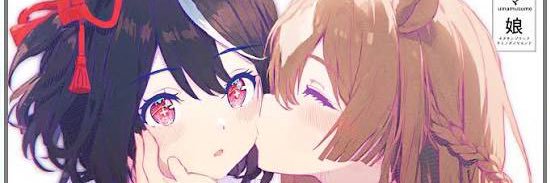 Kitasan Black and Satono Diamond banner