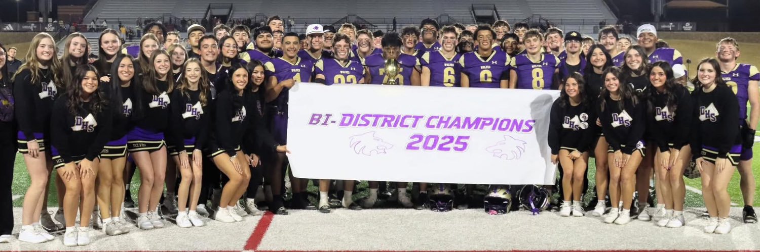 Dalhart Golden Wolves Football banner
