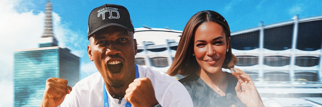 E1 Team Drogba Global Africa banner