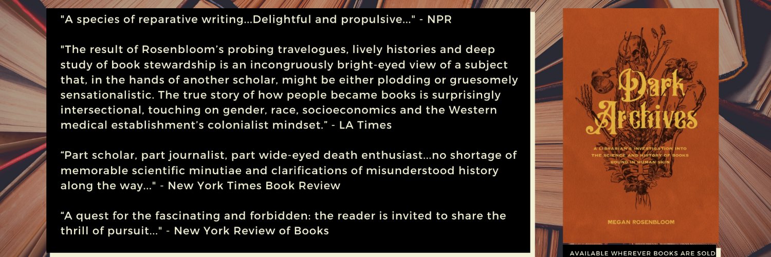 Megan Rosenbloom 📚 banner