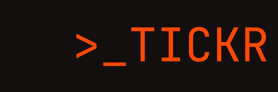 TICKR 🟢🔴 banner