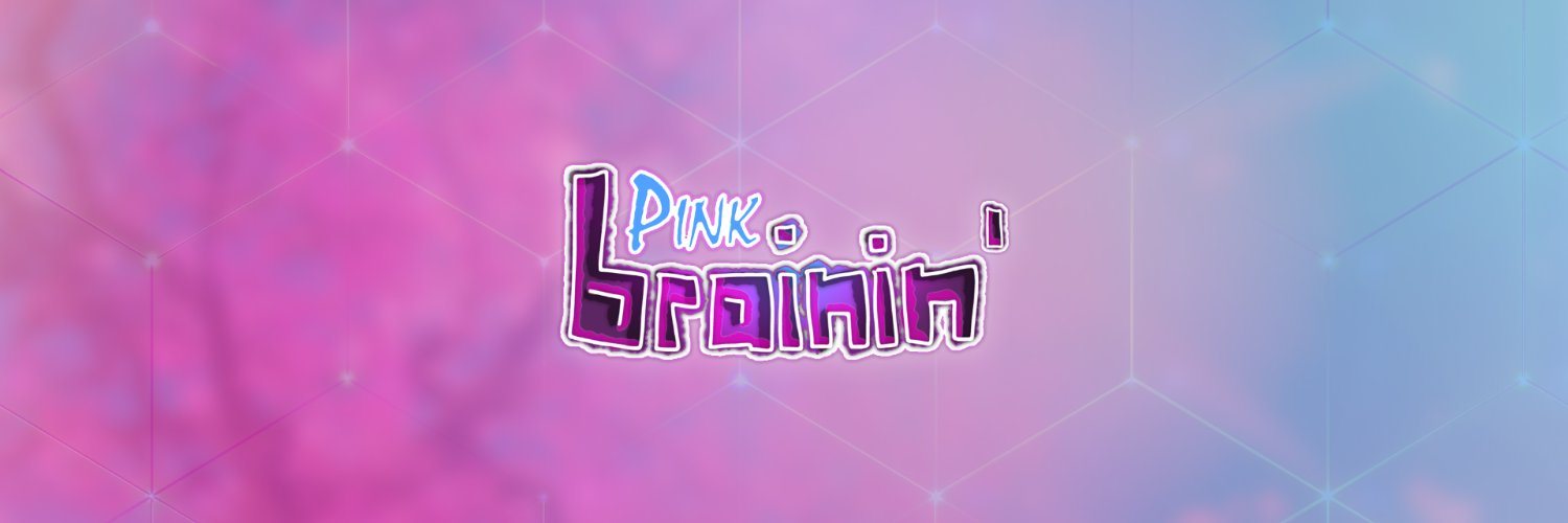 PinkBrainin's profile banner image