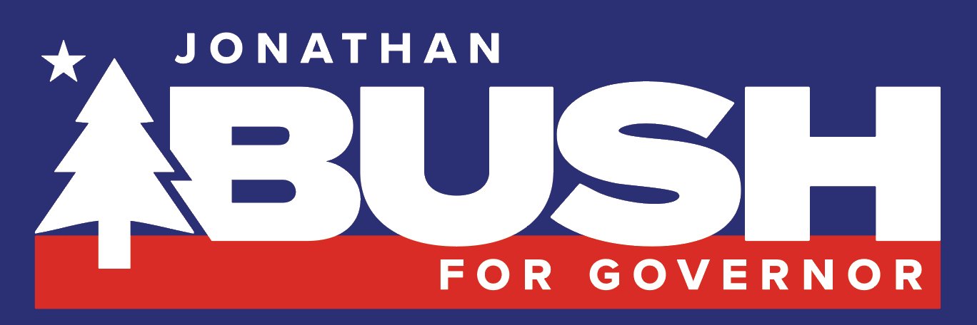 Jonathan Bush for Maine banner