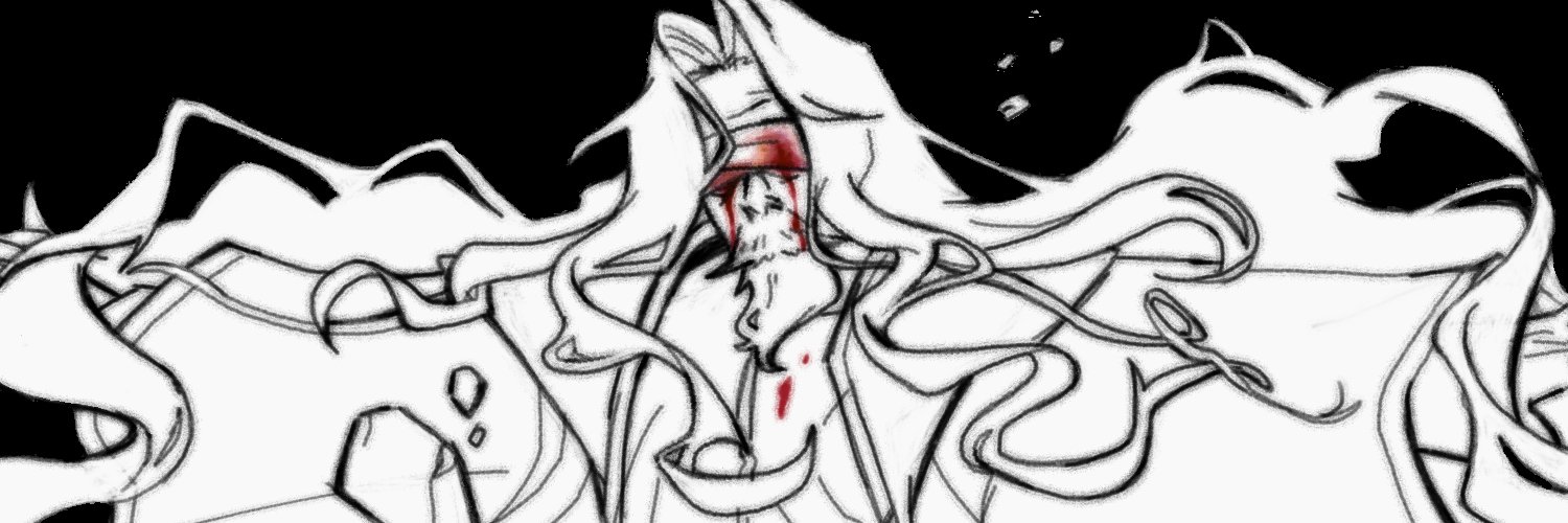 mysterious old man banner