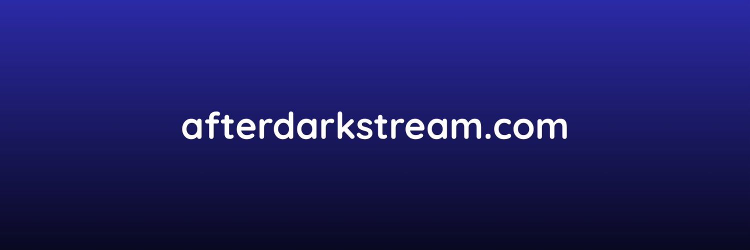 After Dark Stream 🔞 banner