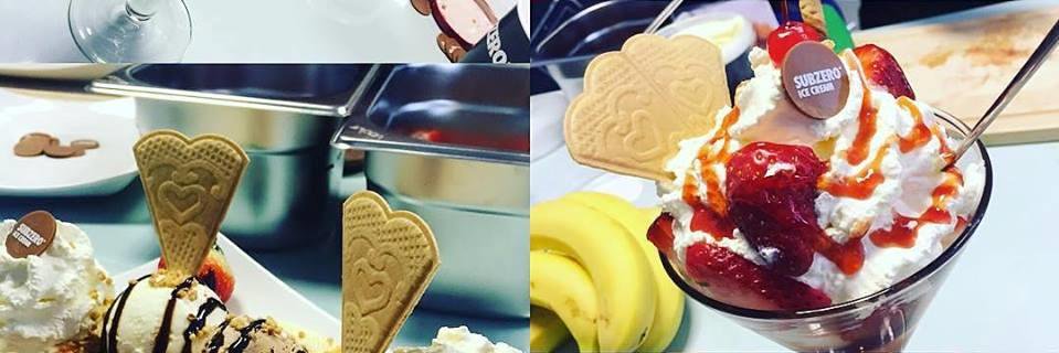 Subzero Ice Cream banner