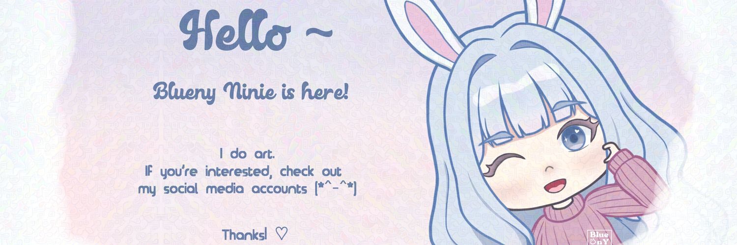 bluenydraws's profile banner image