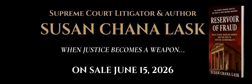 Susan Chana Lask 🇺🇸 attorney*civil rights banner