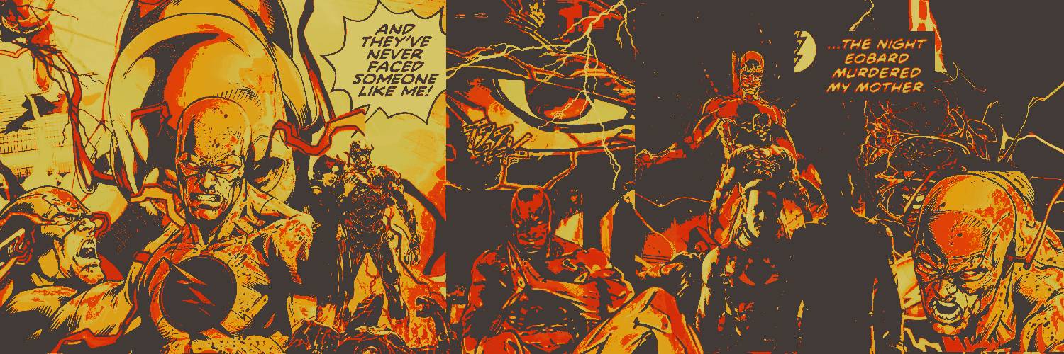 Eobard 𝕋ℍ𝔸𝕎ℕ𝔼 (hiatus) banner