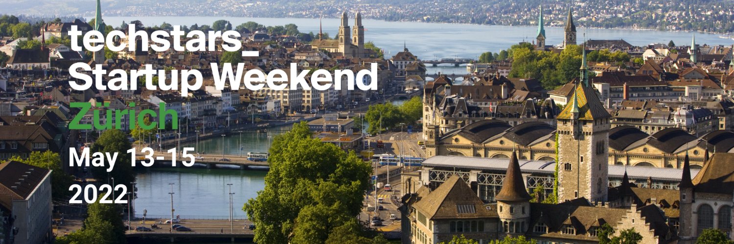 Startup Weekend Zurich banner