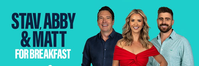 B105 Breakfast banner