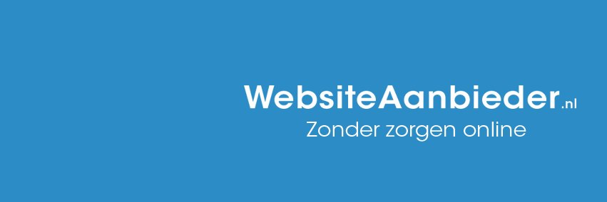WebsiteAanbieder.nl banner