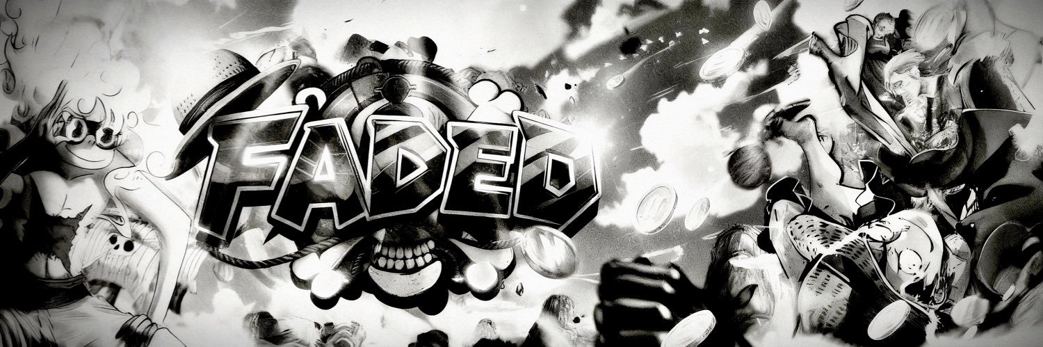 faded banner