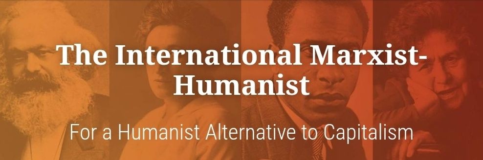 The International Marxist-Humanist Organization banner