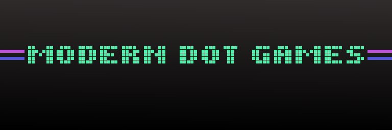 Modern Dot Games banner