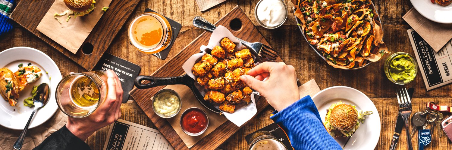 Shark Club Sports Bar banner