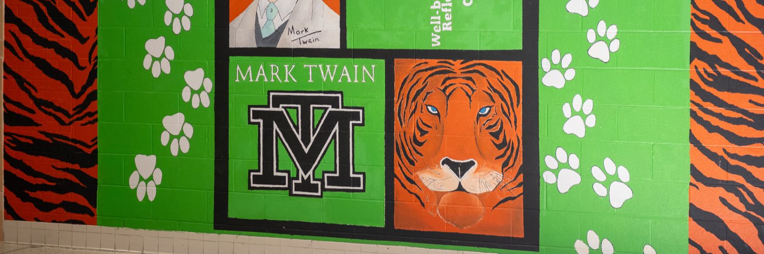 Twain Middle School banner
