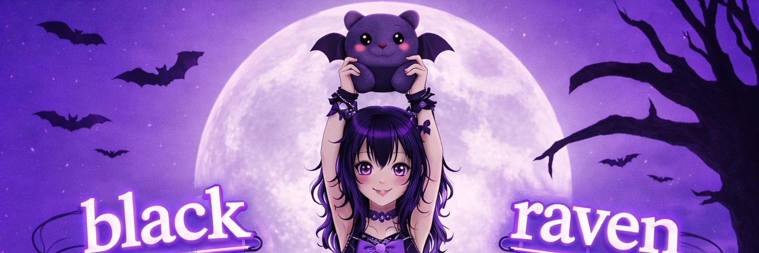 🌹𝔅𝔩𝔞𝔠𝔨ℜ𝔞𝔳𝔢𝔫🌹 banner