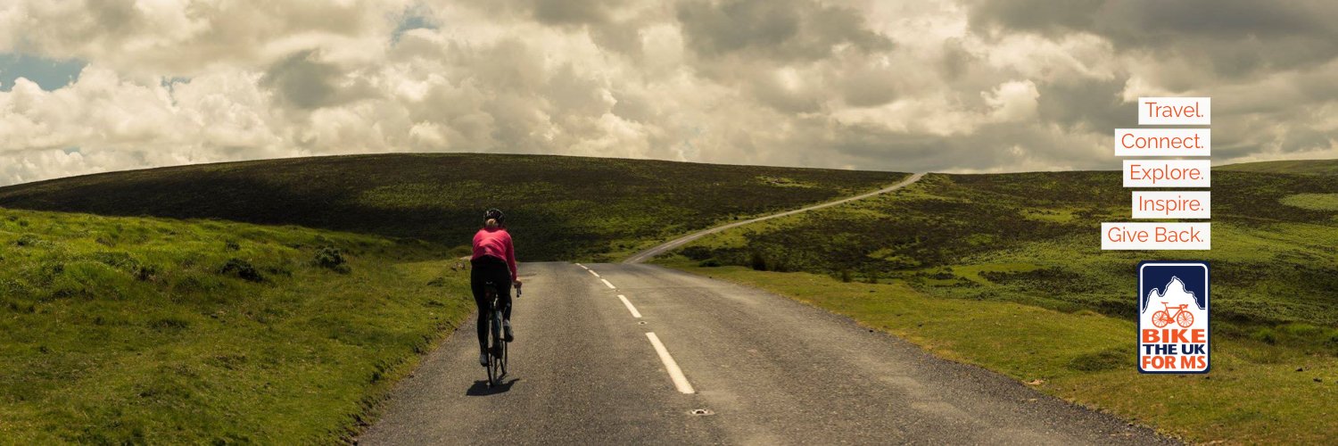 Bike the UK for MS banner