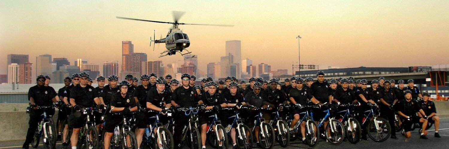 Denver Police Dept.'s banner