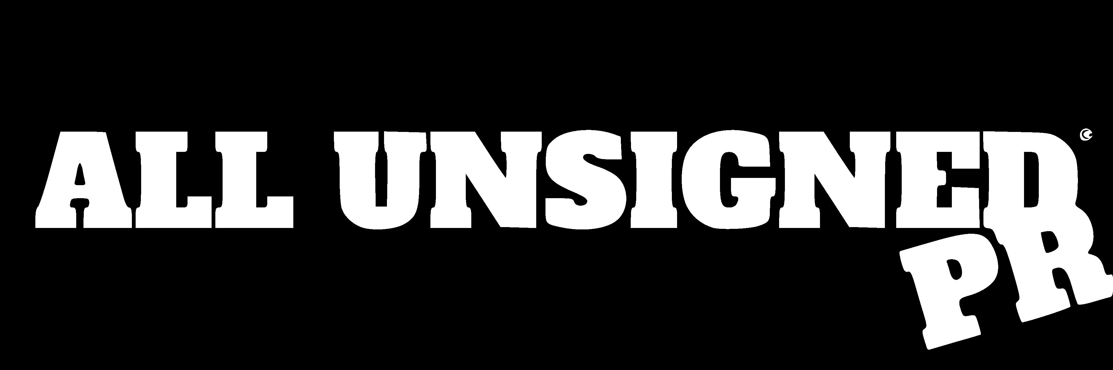 All Unsigned® PR banner