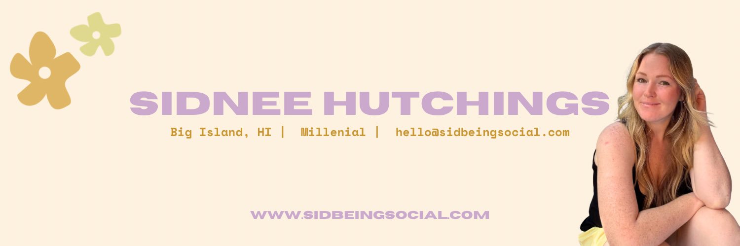Sidnee | UGC CREATOR banner