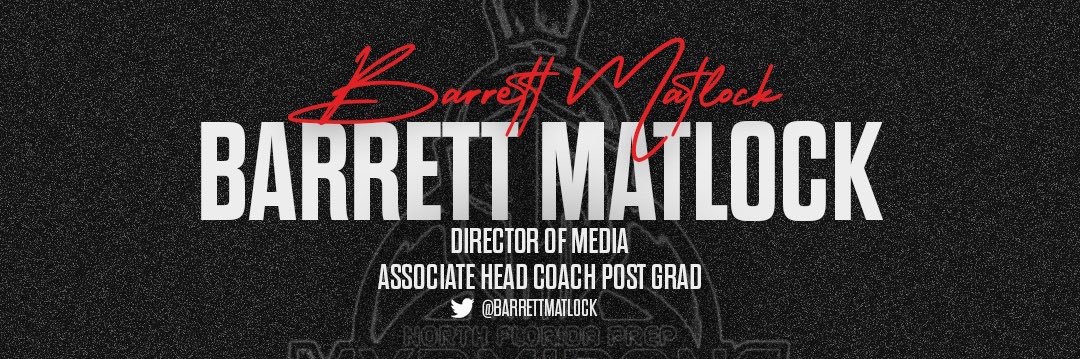 Barrett Matlock banner