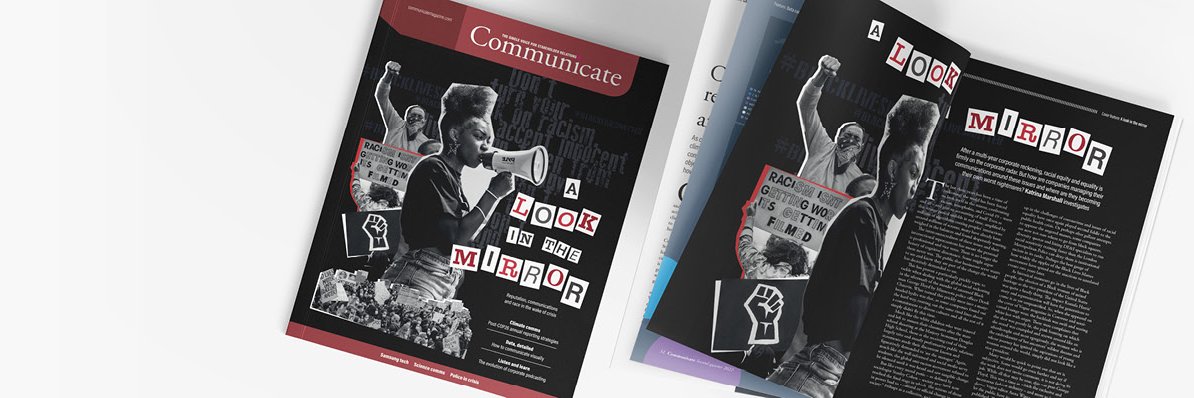 Communicate magazine banner
