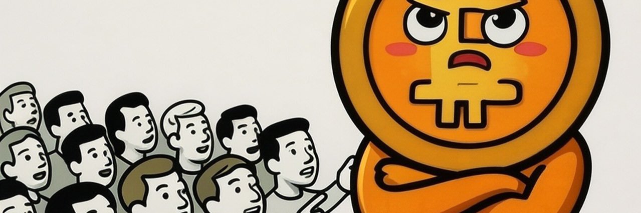 Angry Bitcoin banner