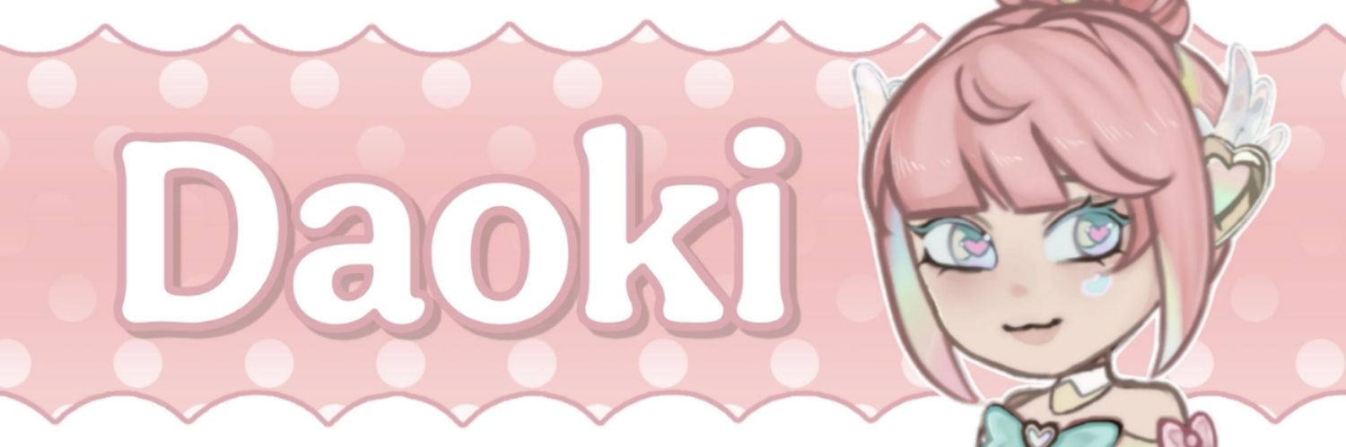daoki | comms open 🪷 banner