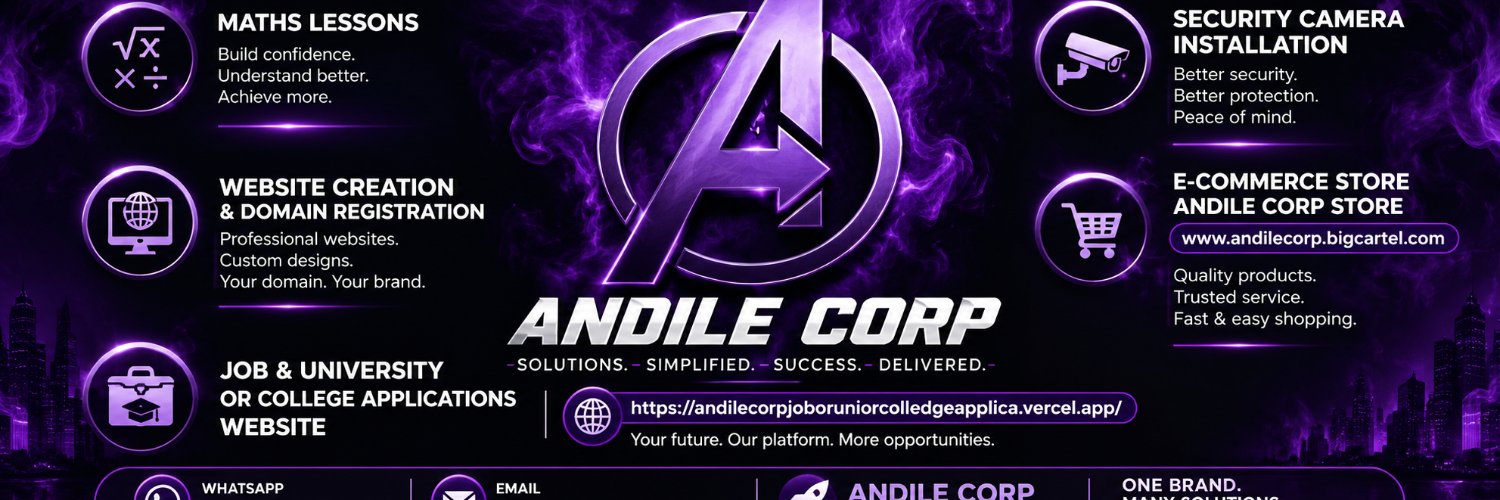 Andile Corp ZA banner