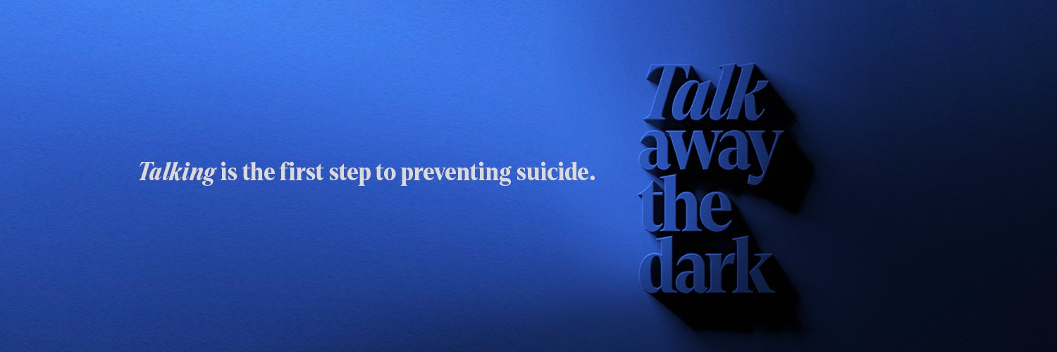 American Foundation for Suicide Prevention's banner