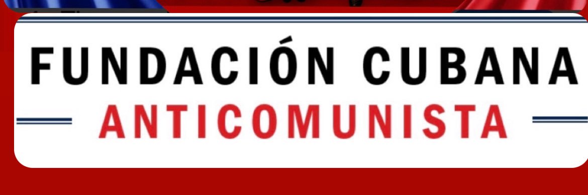 Fundacion Cubana Anticomunista banner