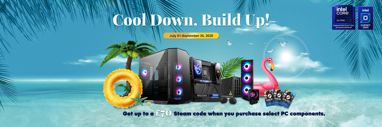 MSI UK's banner