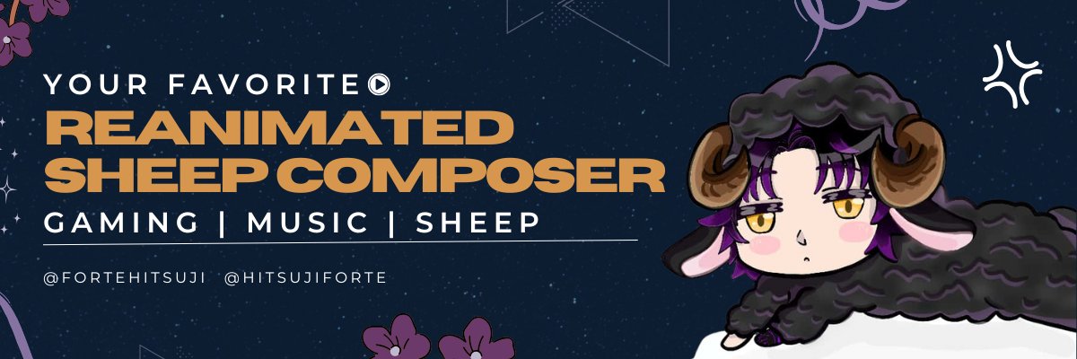 HitsujiFORTE | Vtuber 🐏🎶 banner