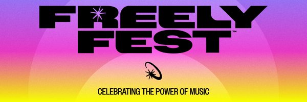 FreelyFest Profile Banner