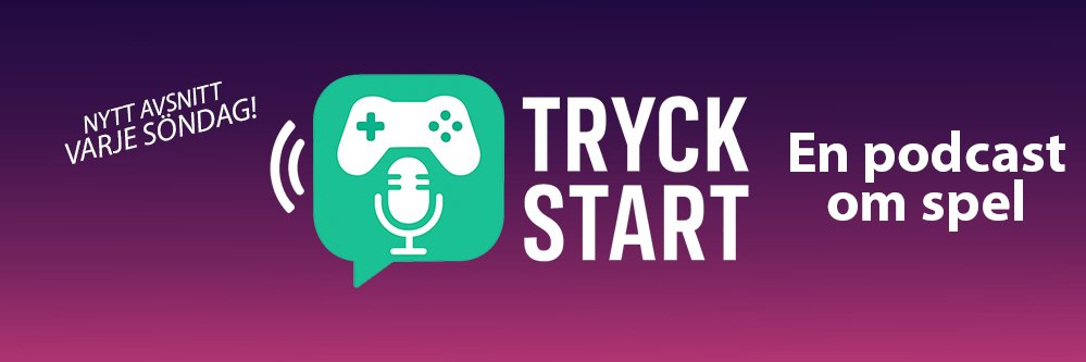 Tryck Start: En podd om spel! banner