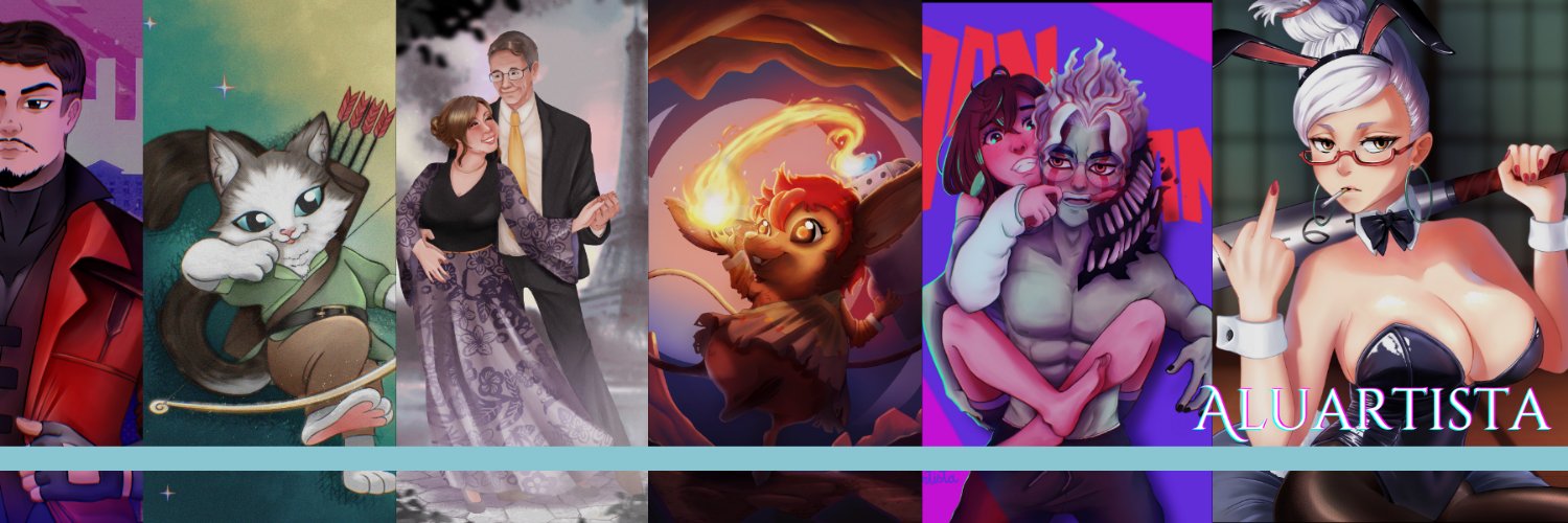 Aluartista - Comissions Open banner