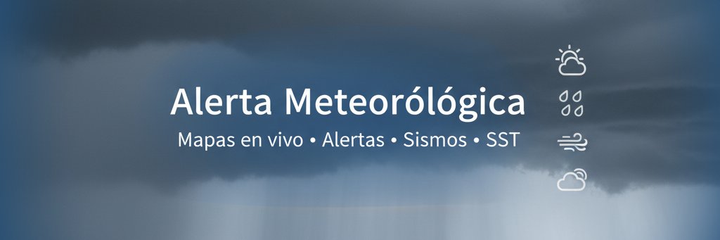 Alerta Meteorológica banner