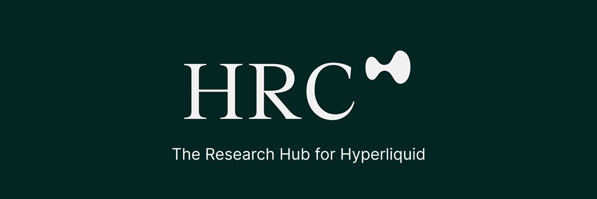 Hyperliquid Research Collective (HRC) banner