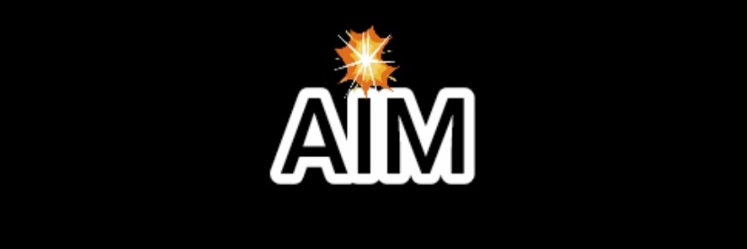 AIM banner