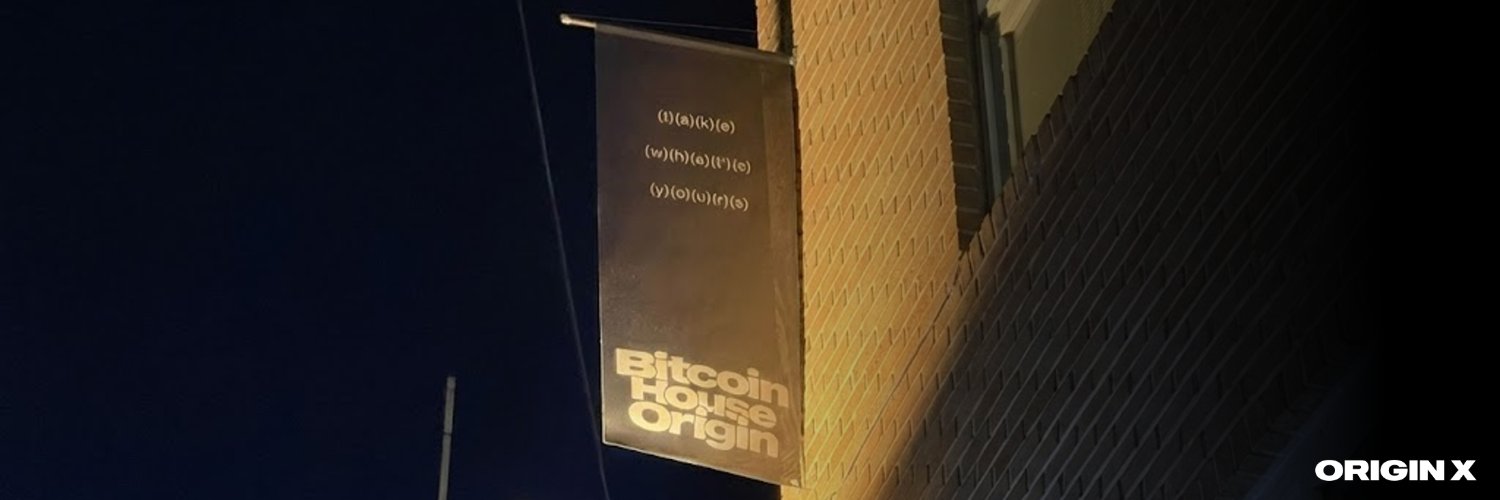 Bitcoin House Origin banner