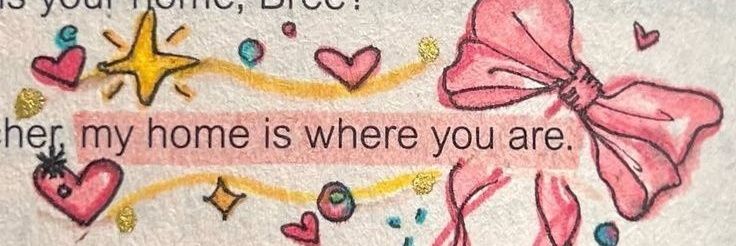 Written with love, banner