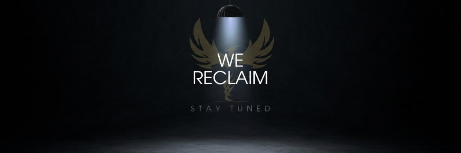 WeReclaim's profile banner image
