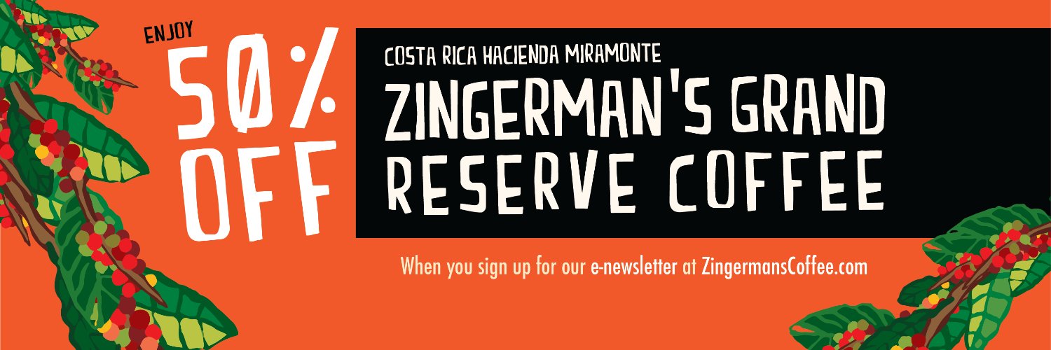 Zingerman's Coffee banner