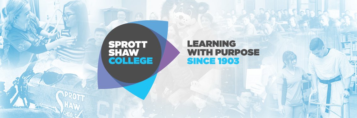 Sprott Shaw College's banner