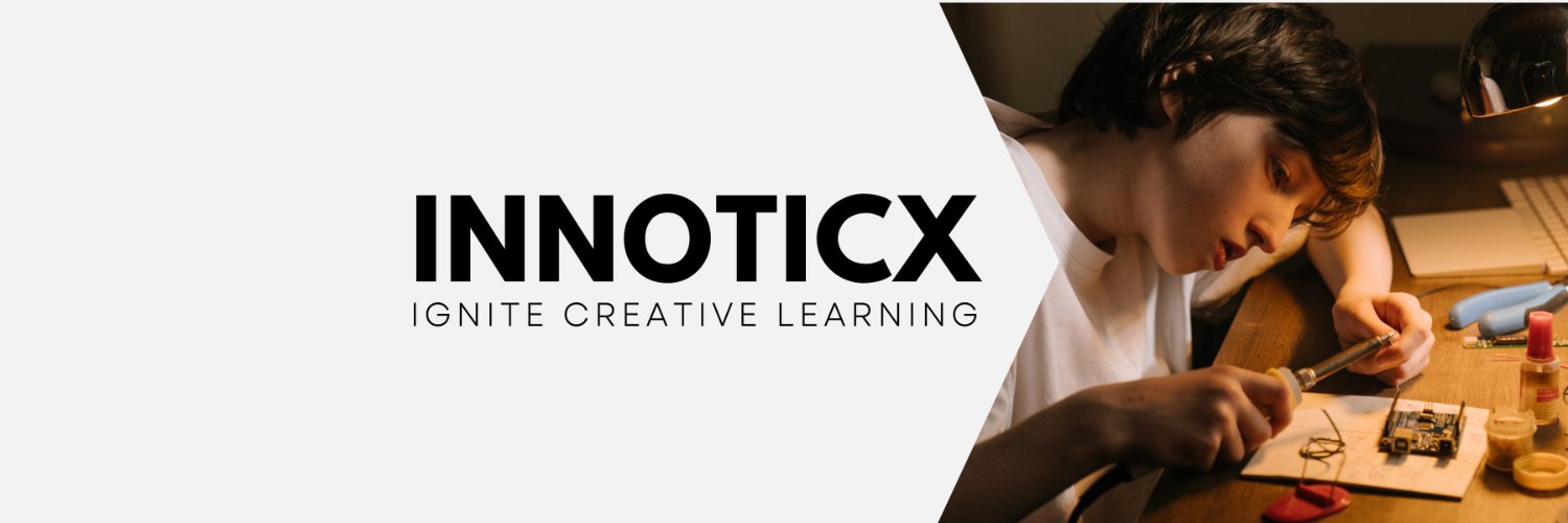 Twitter banner for @innoticx