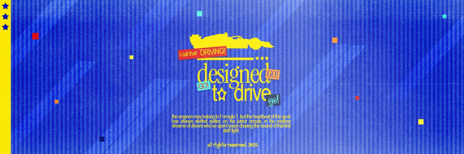 DESIGNED TO DRIVE. banner